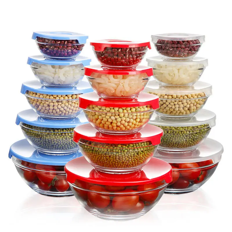 Replace with glass bowl with lid photo