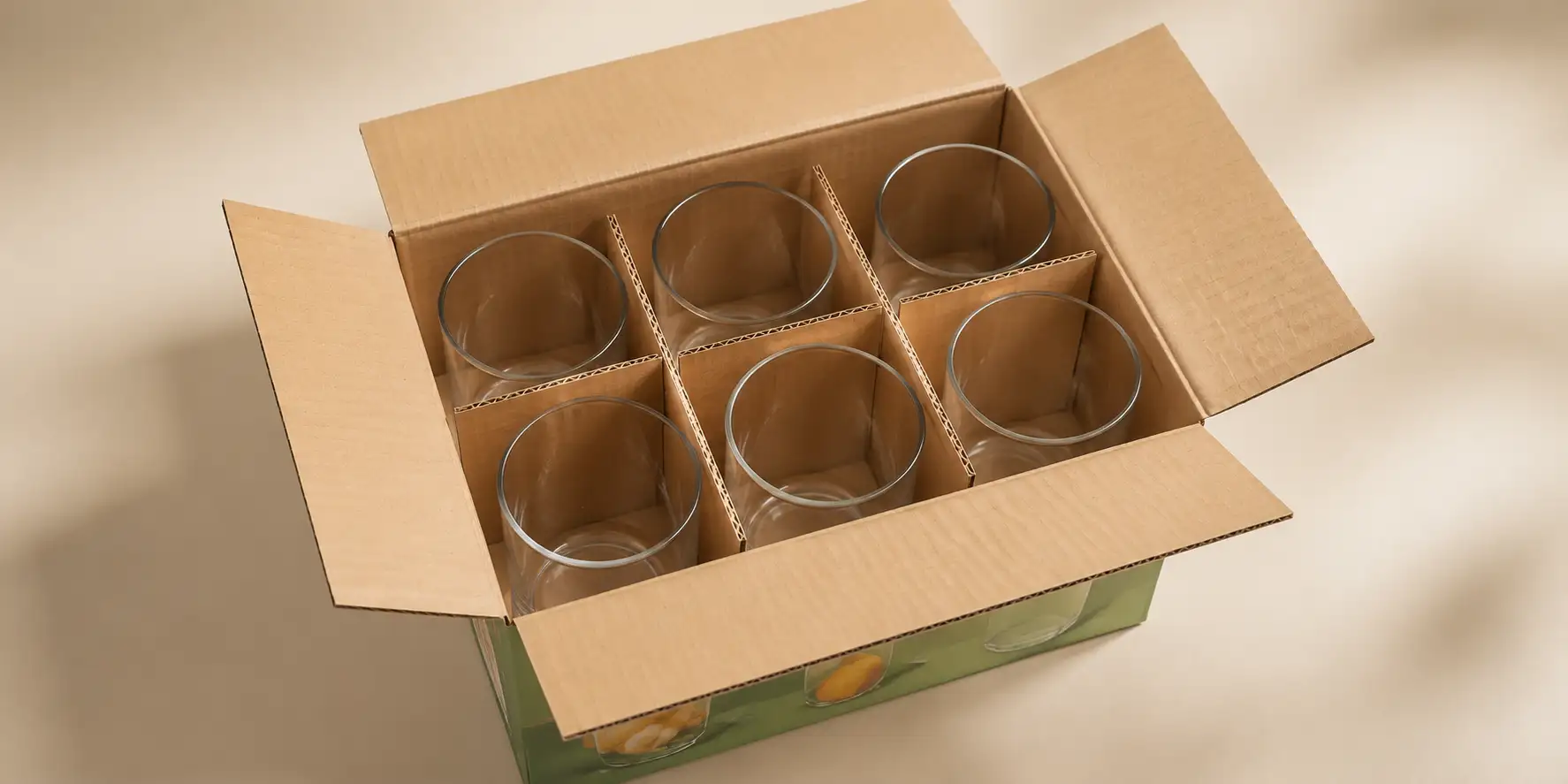 barcode and label on packaging