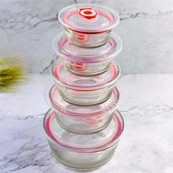 Clear Glass Bowl Set