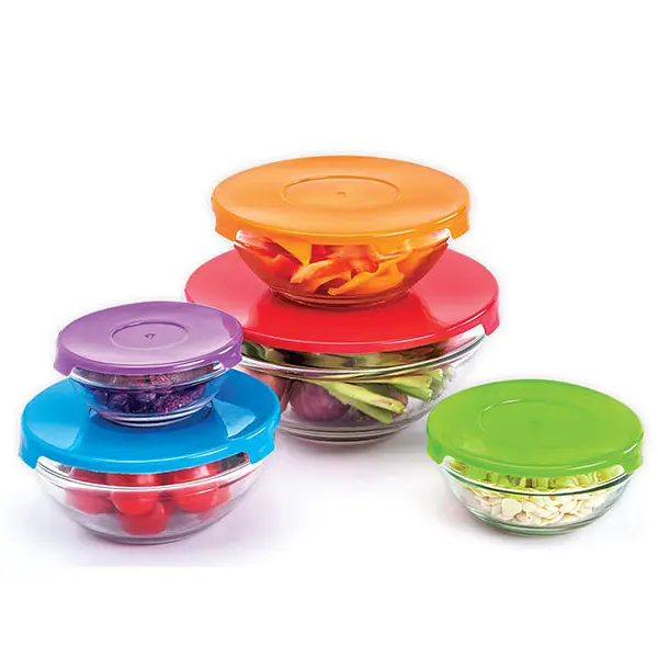 Glass Mixing Bowl Set