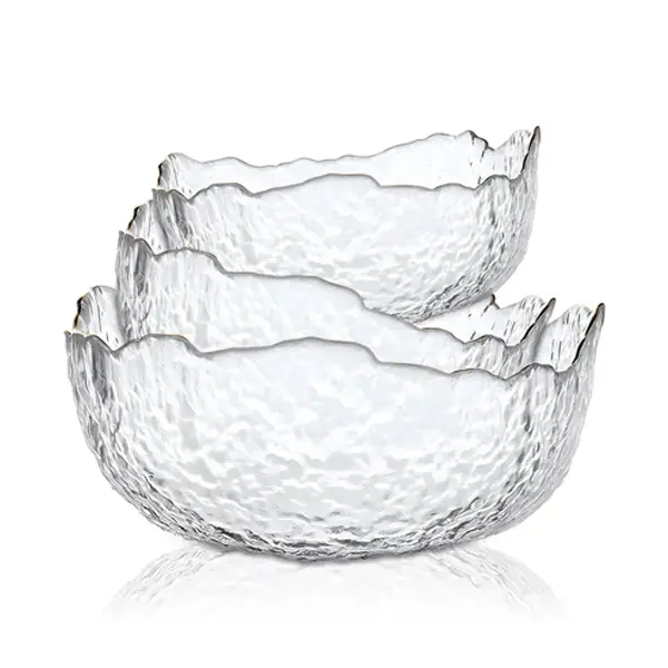 Glass Serving Bowl Set