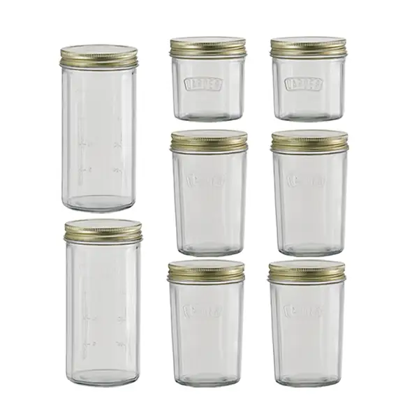 glass jar set
