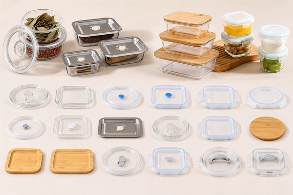 Lid Options for Glass Lunch Boxes