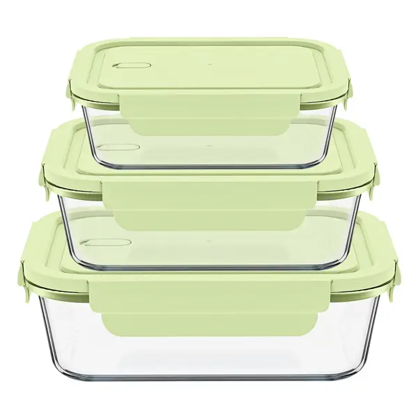 Microwave-Safe Glass Meal Prep Container Program