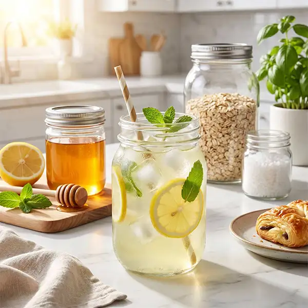 Mixed Size Glass Storage Jar Program