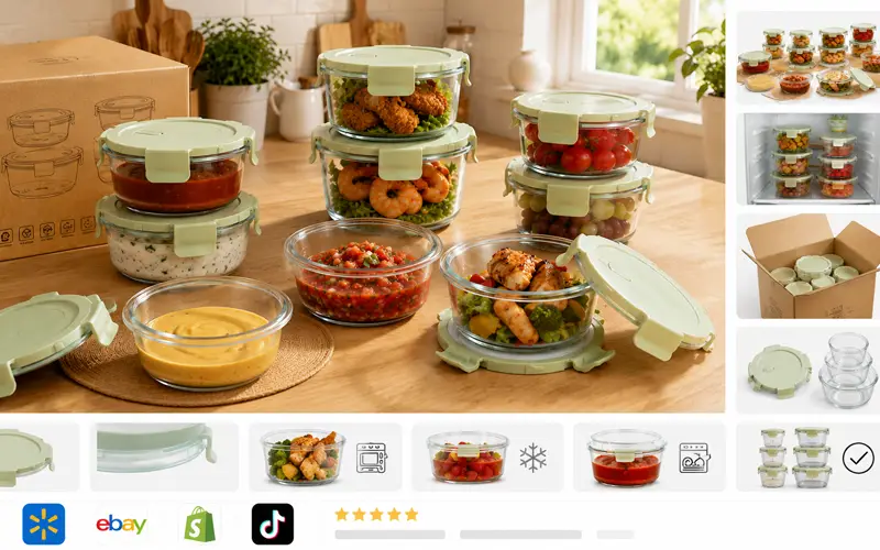 Online Retail and Marketplace glassware