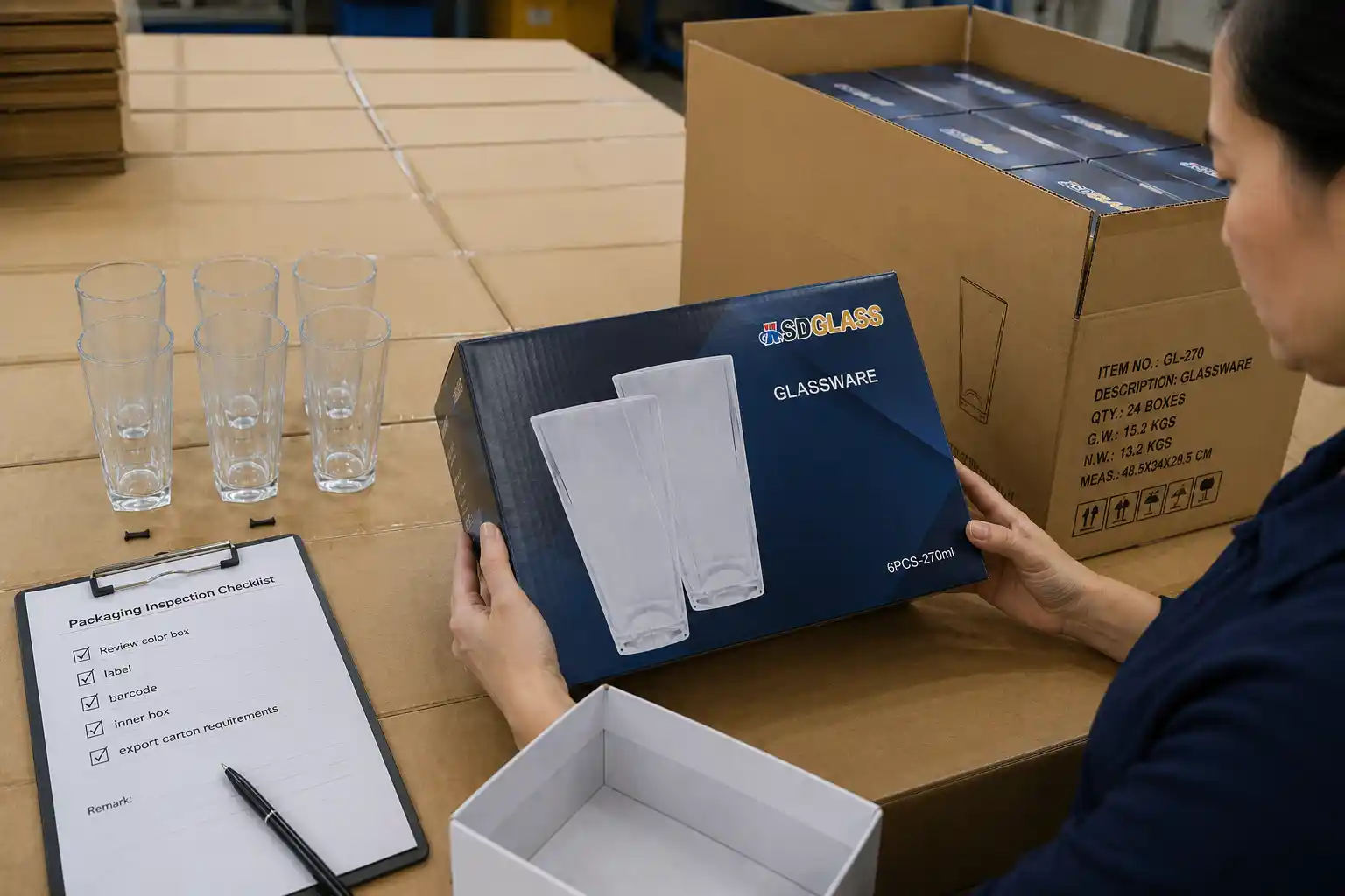 Packaging barcode and label inspection