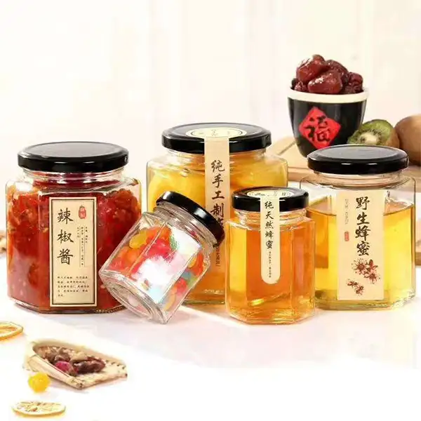 Private Label Glass Storage Jar