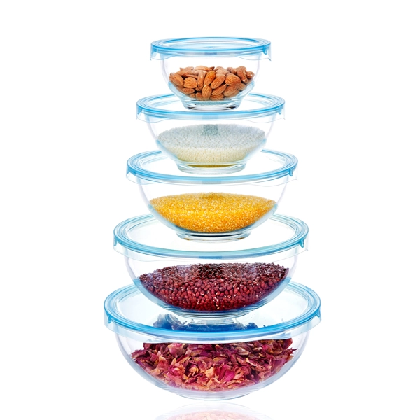 Promotional Glass Bowl with Lid Set