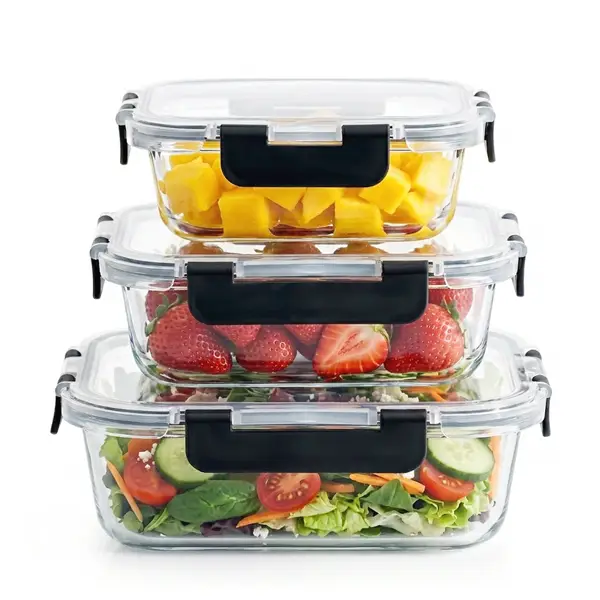 Retail Boxed Meal Prep Container Set