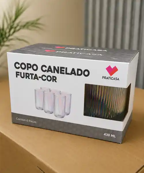 retail color box packaging for glass food containers