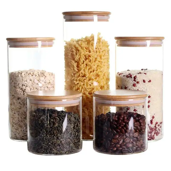 Glass Storage Jar Sets
