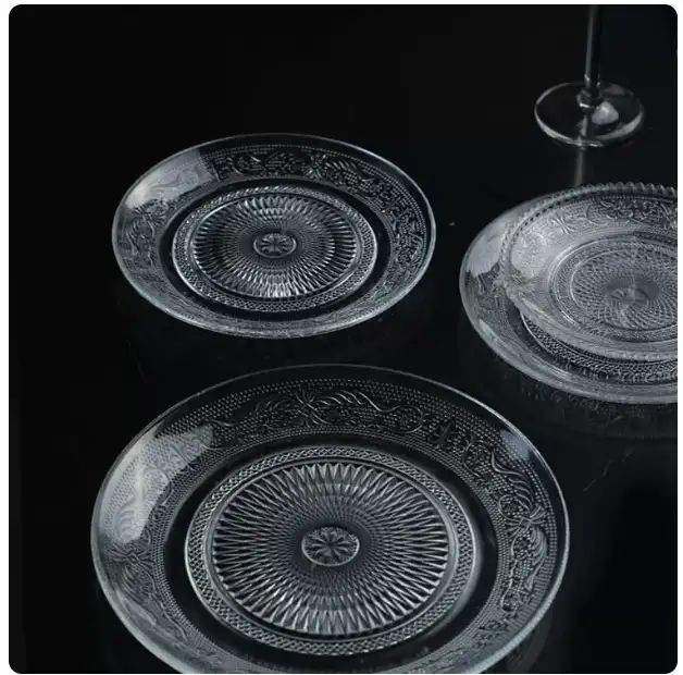 Clear Glass Tableware Collection
