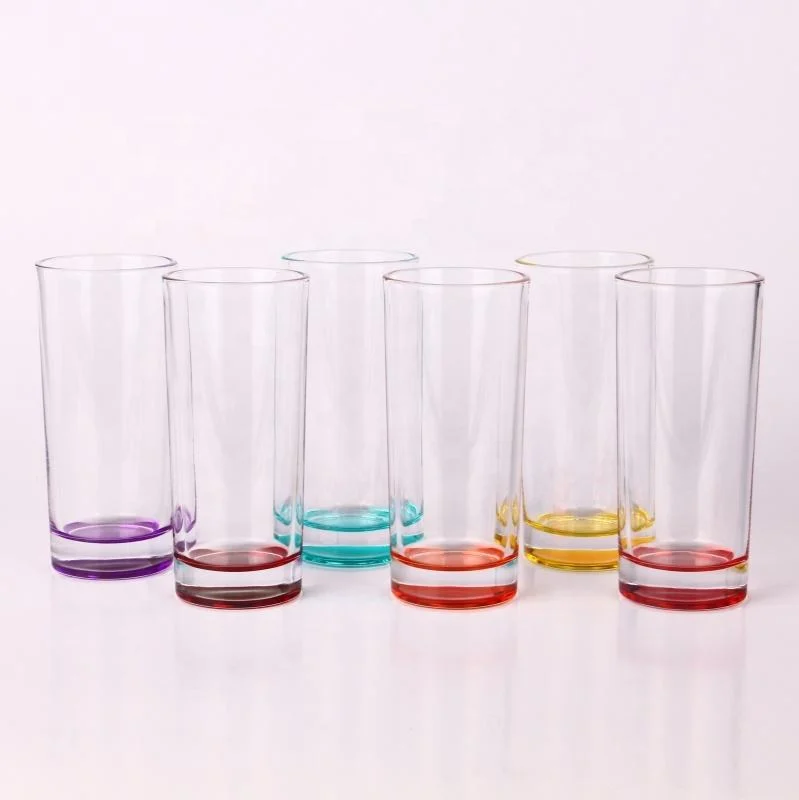 Colored Glass Cup Sets