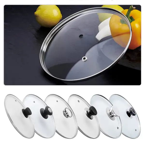 Flat Glass Pot Lid