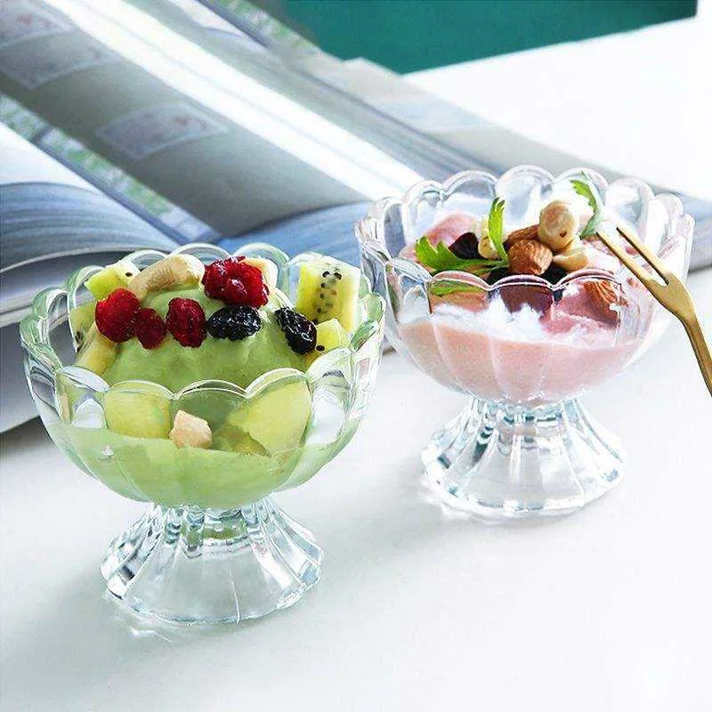 Glass Ice Cream Bowl for Seasonal Sales