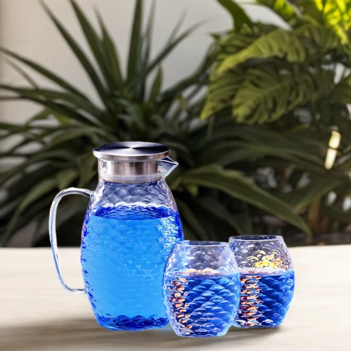 Iced Tea Pitcher and Glass Set
