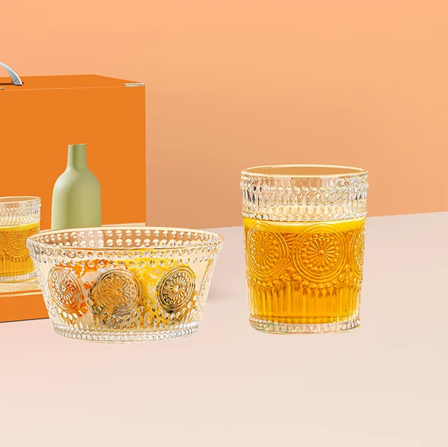 Mixed Glass Tableware Assortment