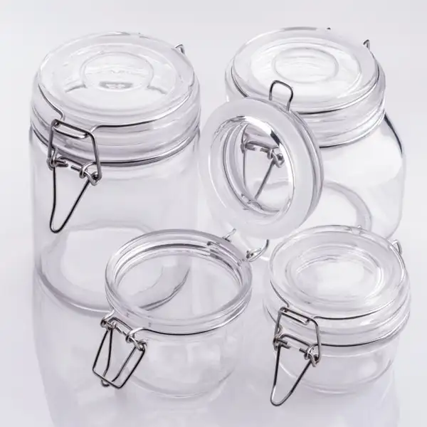 Mixed Size Glass Canister Set Program