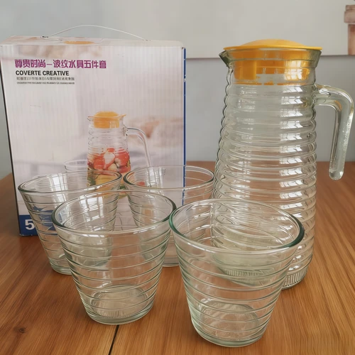 Retail Boxed Glass Pitcher Set