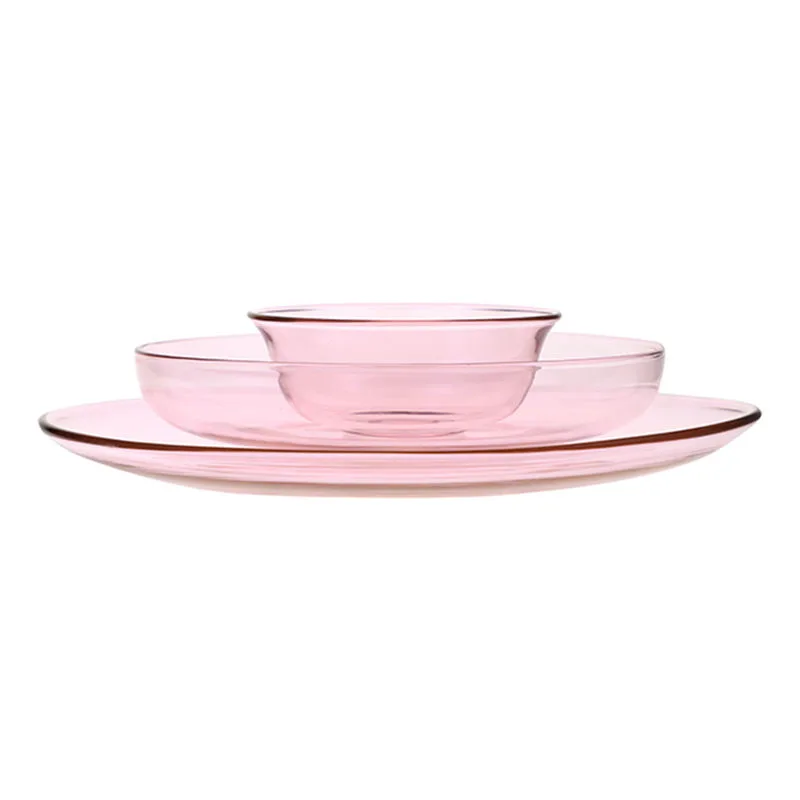 Stackable Glass Plates for Retail Packs