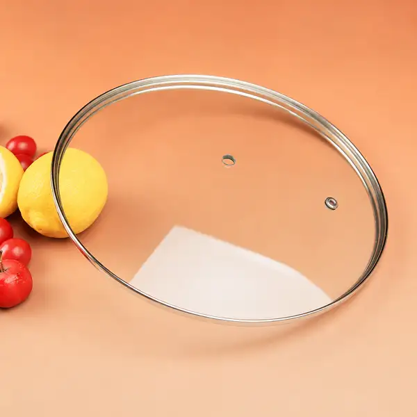 Vented Glass Cookware Lid