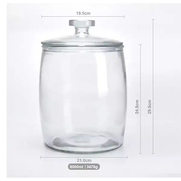 Wide Mouth Glass Canister Set